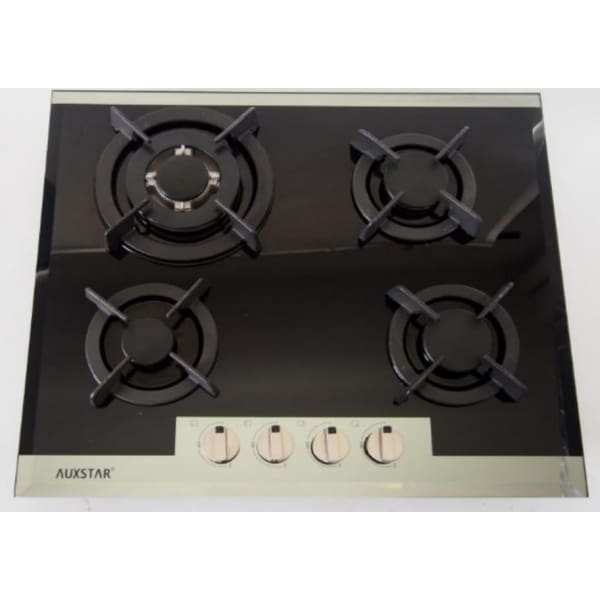 Plaque à gaz AUXSTAR 4 feux noir émaillé Plaque à gaz AUXSTAR 4 feux noir émaillé